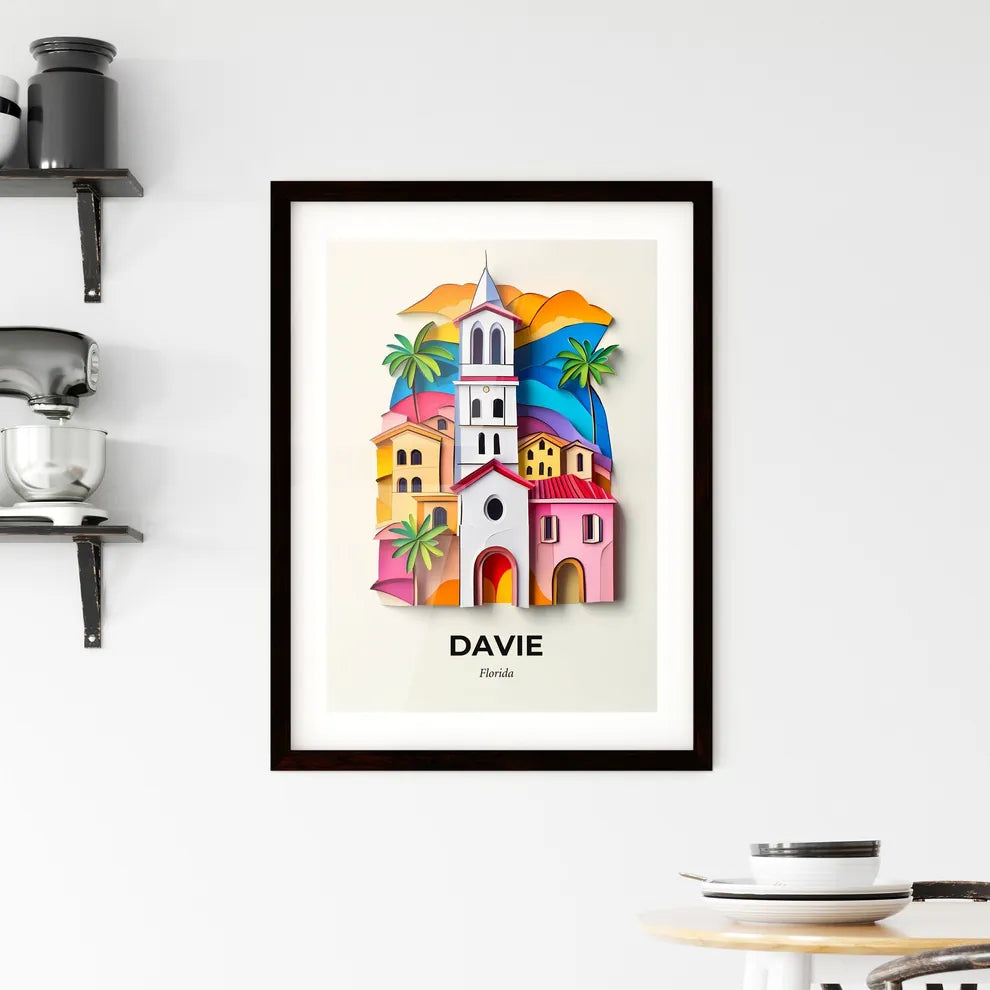 Vivid Davie, Florida, Framed Wall Art