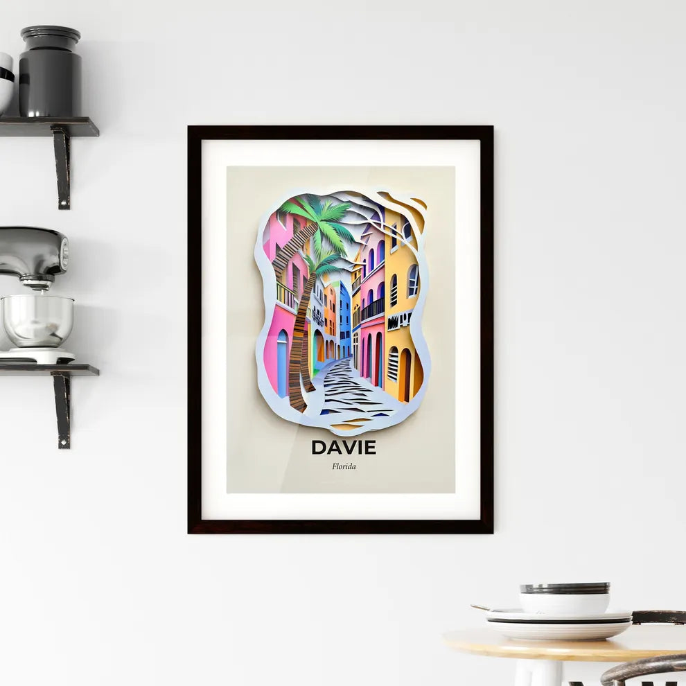 Vivid Davie, Florida, Framed Wall Art