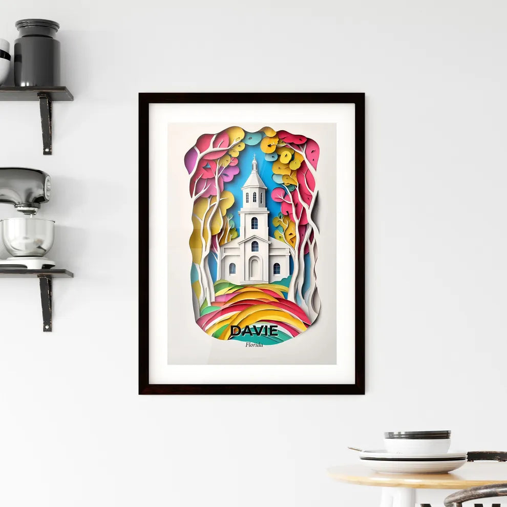 Vivid Davie, Florida, Framed Wall Art