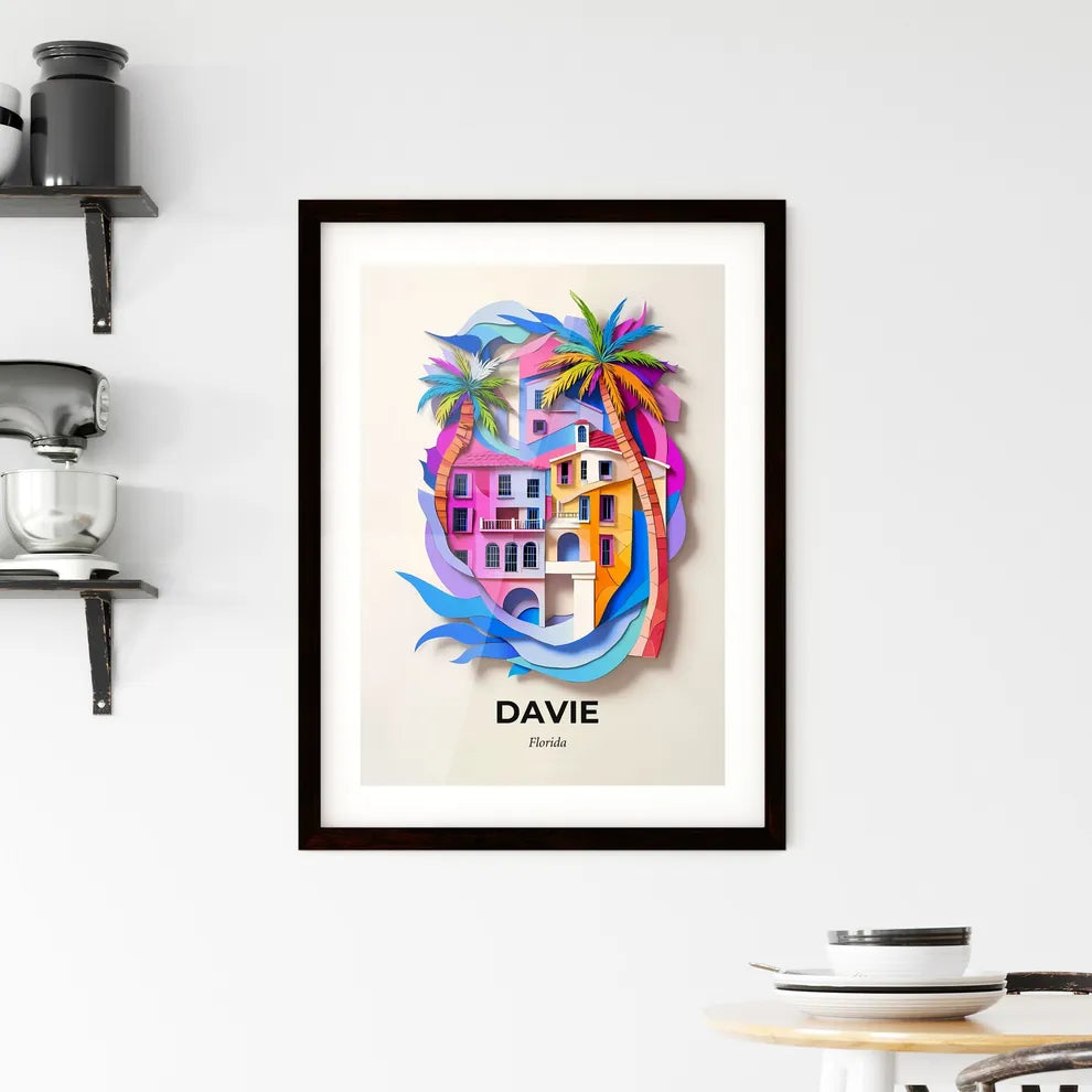 Vivid Davie, Florida, Framed Wall Art