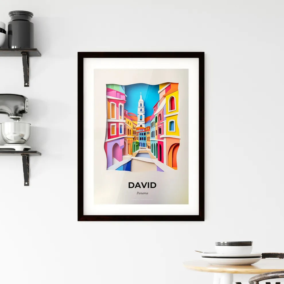 Vivid David, Panama, Framed Wall Art