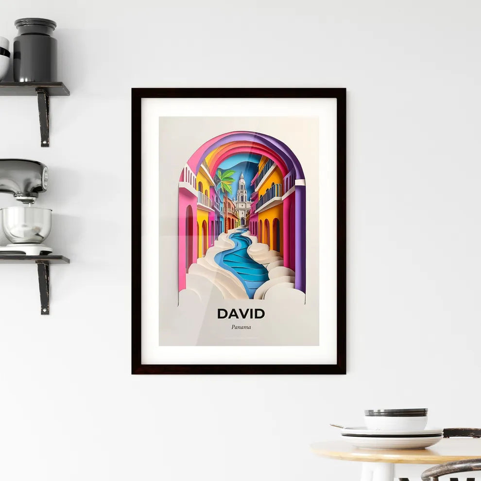 Vivid David, Panama, Framed Wall Art
