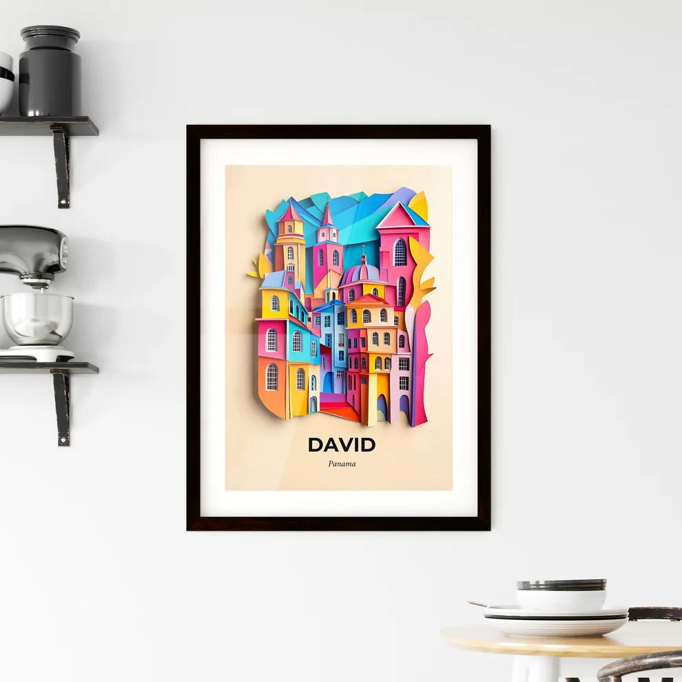 Vivid David, Panama, Framed Wall Art