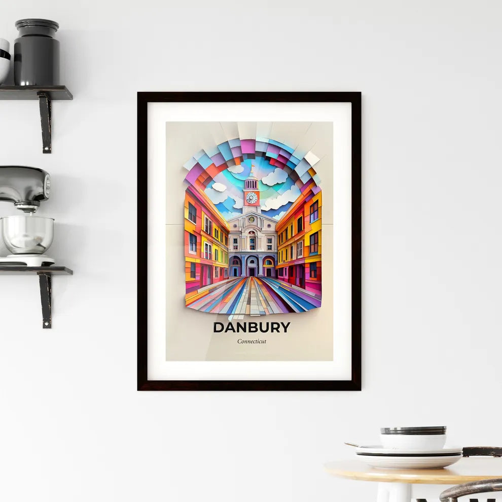 Vivid Danbury, Connecticut, Framed Wall Art