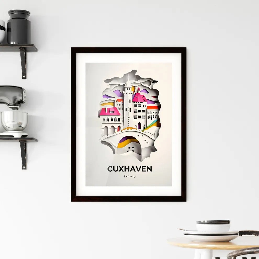 Vivid Cuxhaven, Germany, Framed Wall Art