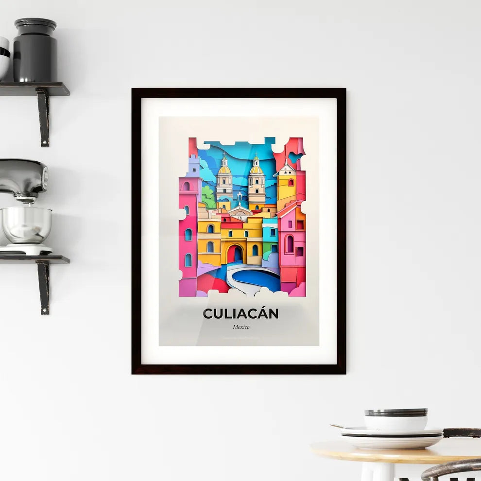 Vivid Culiacán, Mexico, Framed Wall Art
