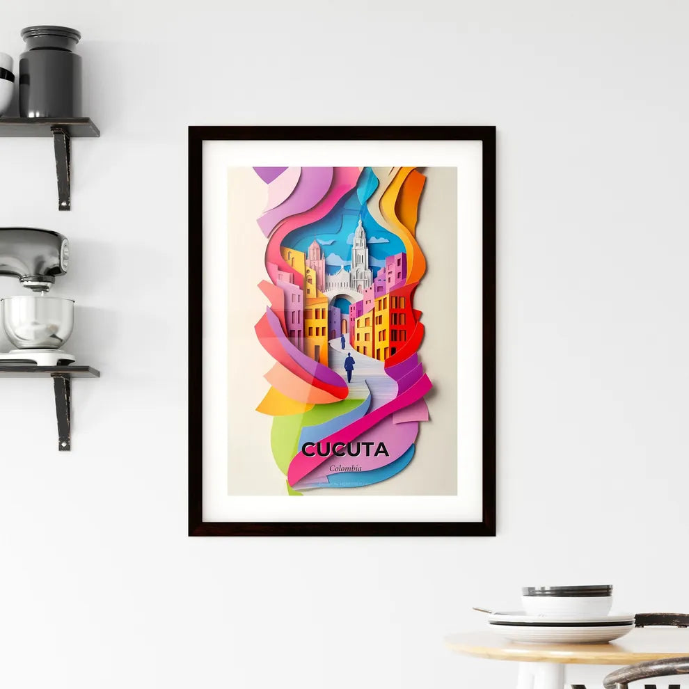 Vivid Cucuta, Colombia, Framed Wall Art