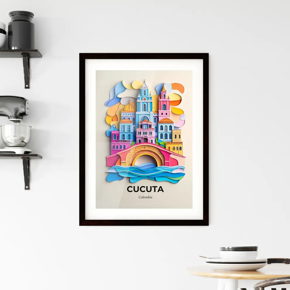 Vivid Cucuta, Colombia, Framed Wall Art