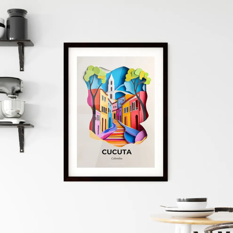 Vivid Cucuta, Colombia, Framed Wall Art