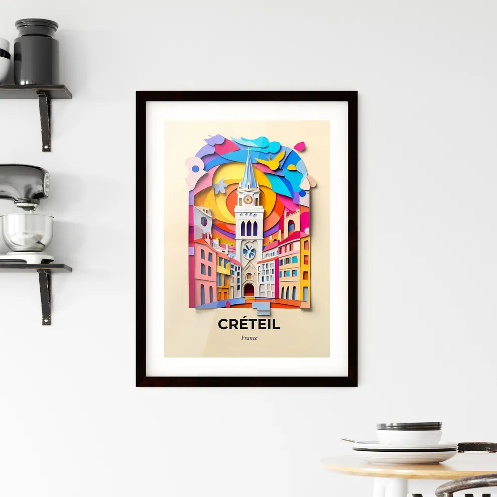 Vivid Créteil, France, Framed Wall Art