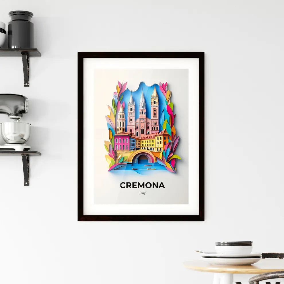 Vivid Cremona, Italy, Framed Wall Art