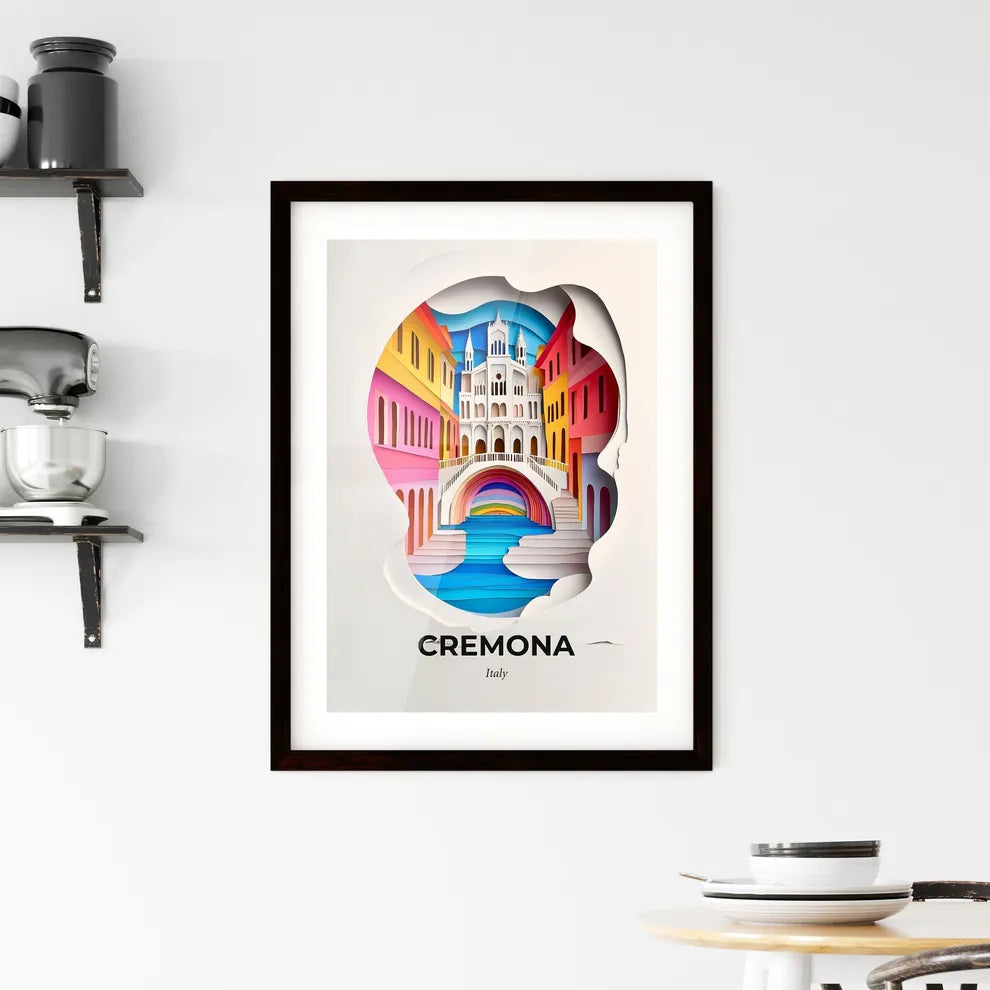 Vivid Cremona, Italy, Framed Wall Art