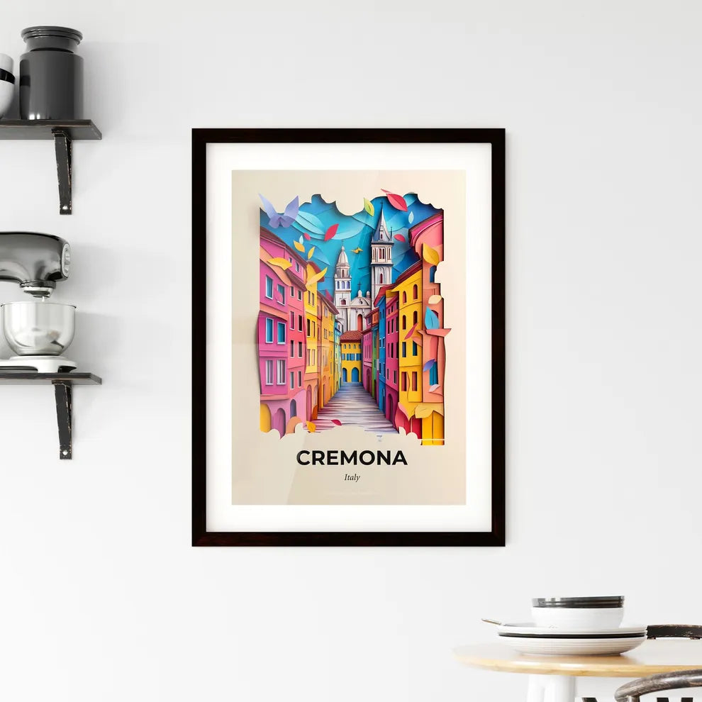 Vivid Cremona, Italy, Framed Wall Art