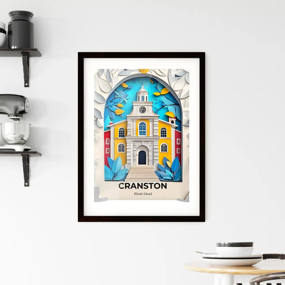 Vivid Cranston, Rhode Island, Framed Wall Art