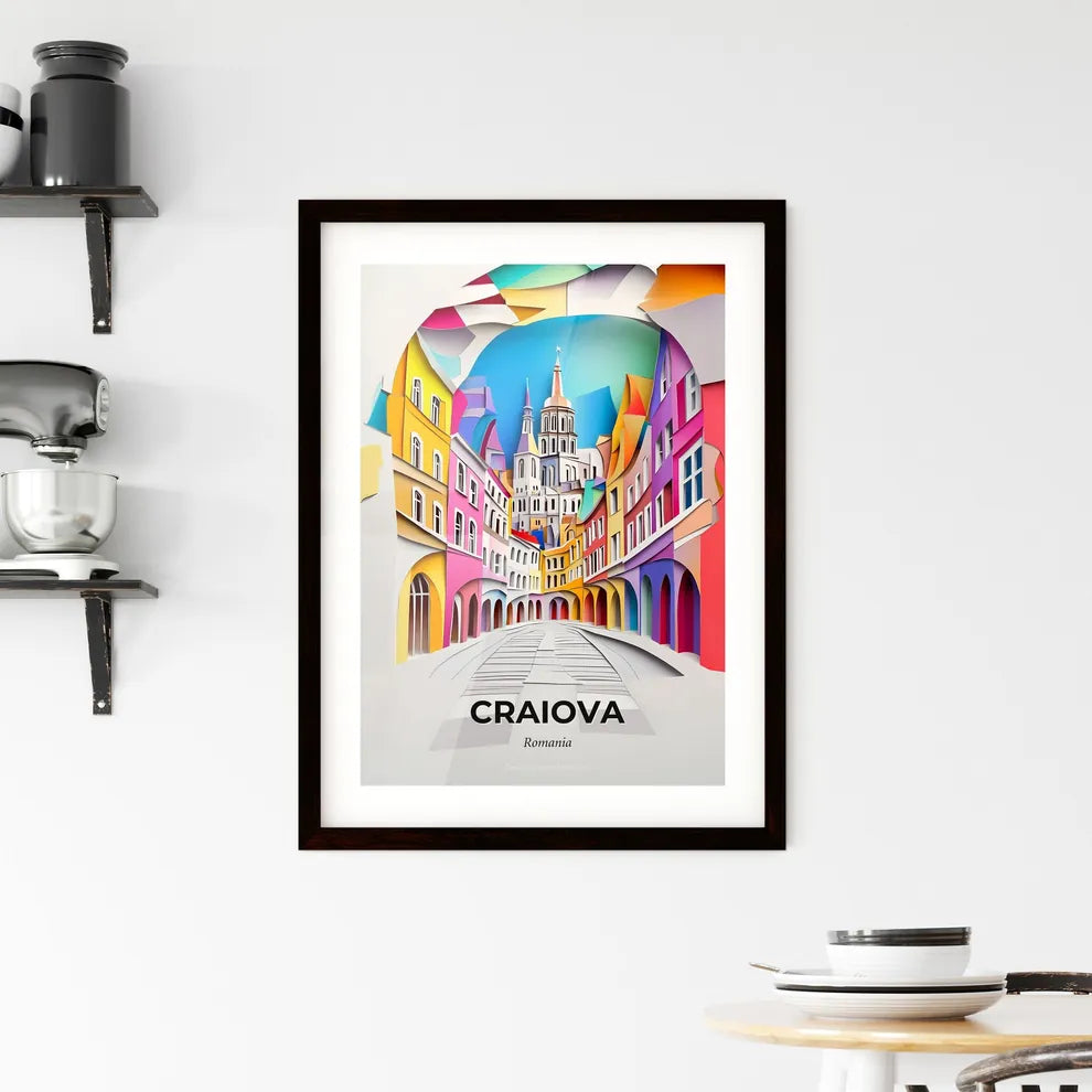 Vivid Craiova, Romania, Framed Wall Art