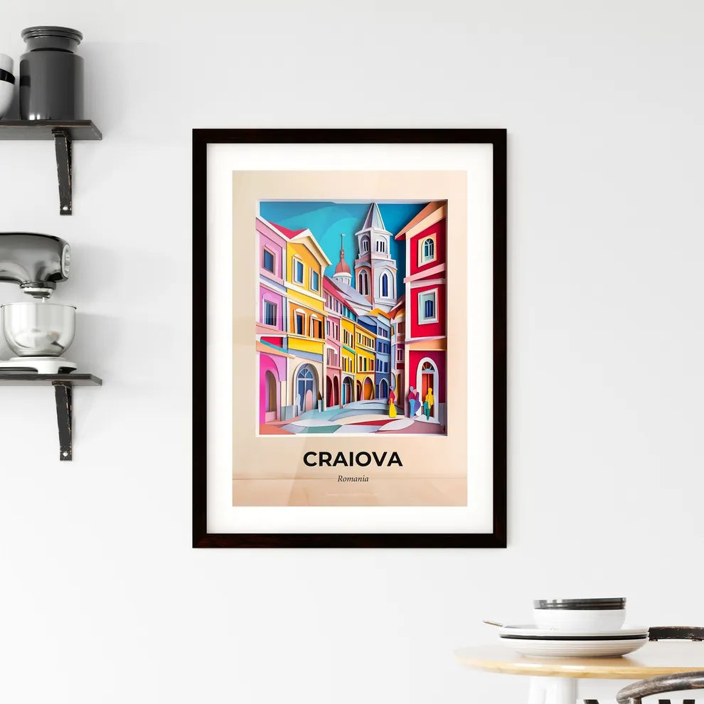 Vivid Craiova, Romania, Framed Wall Art