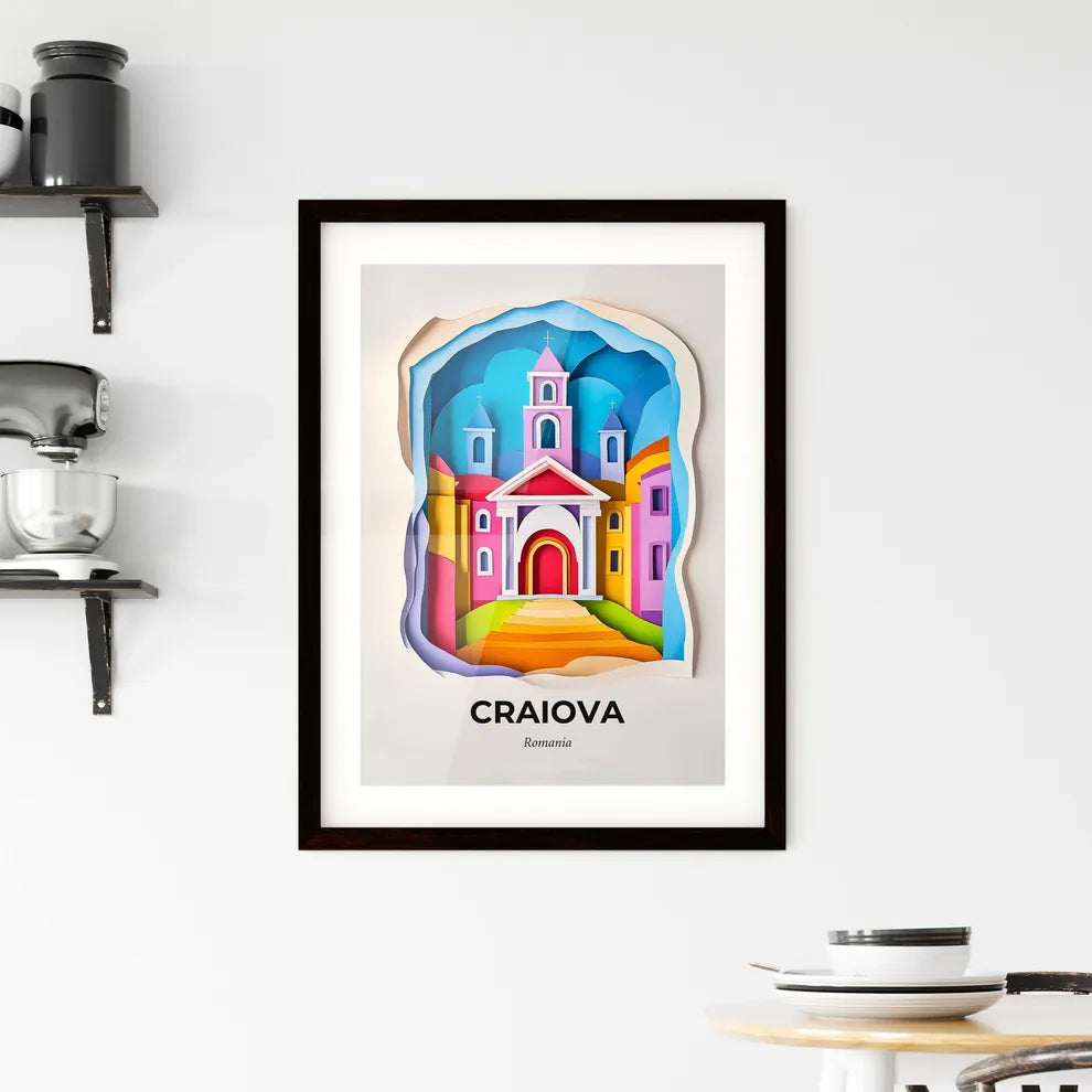 Vivid Craiova, Romania, Framed Wall Art