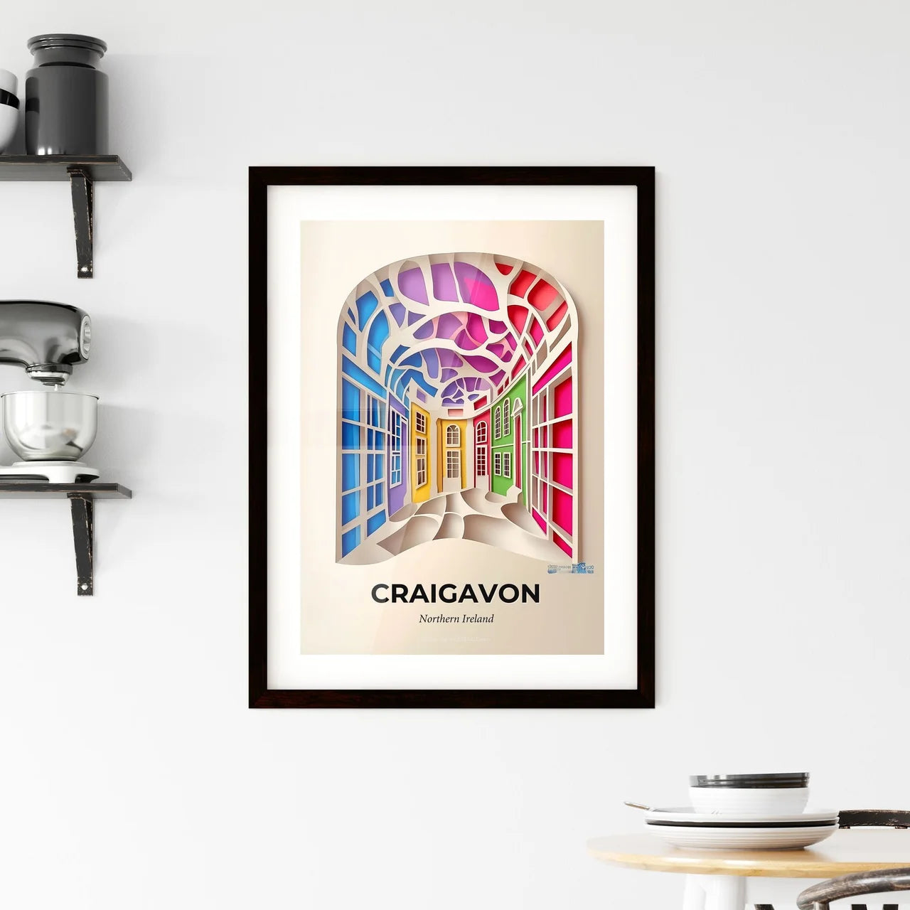 Vivid Craigavon, Northern Ireland, Framed Wall Art