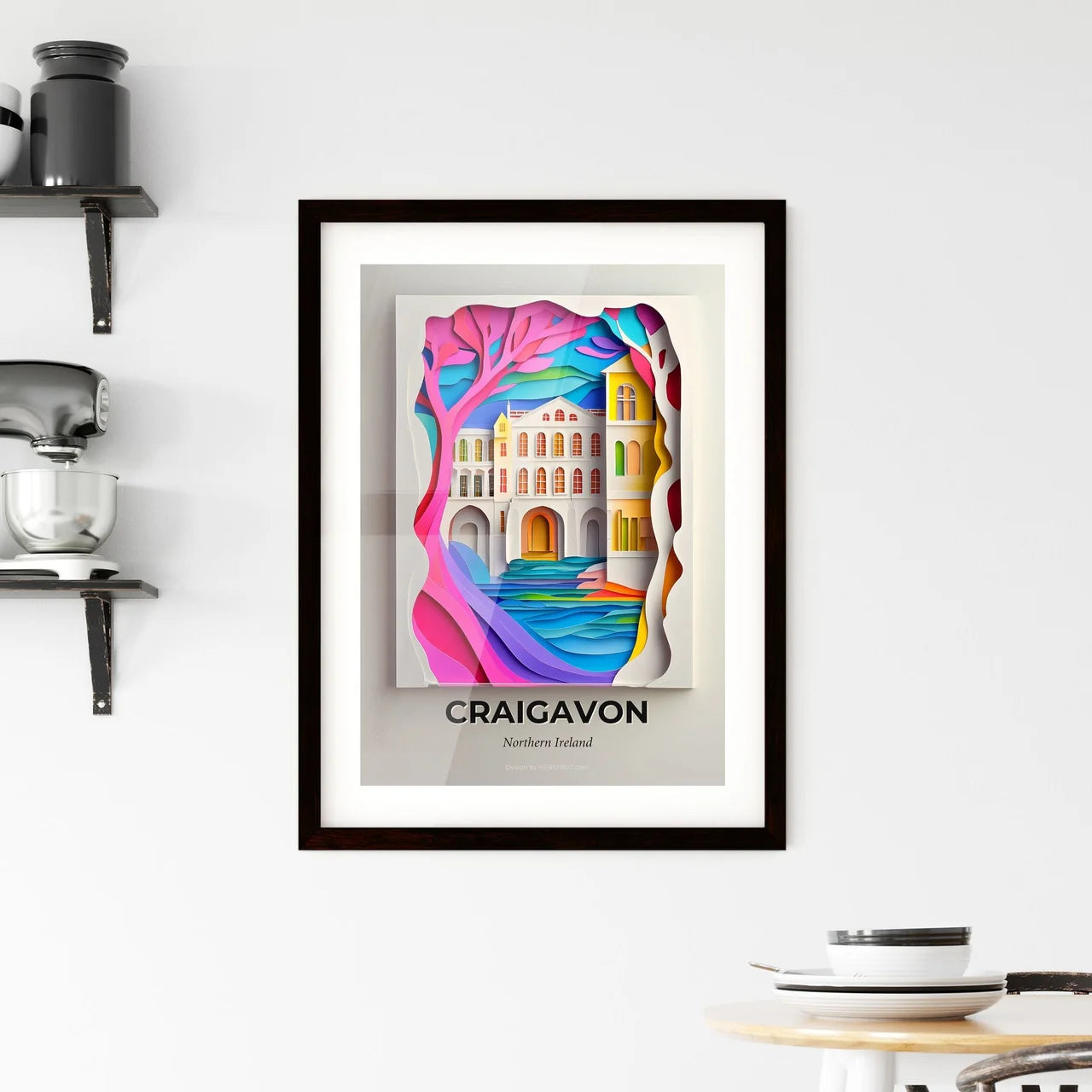 Vivid Craigavon, Northern Ireland, Framed Wall Art