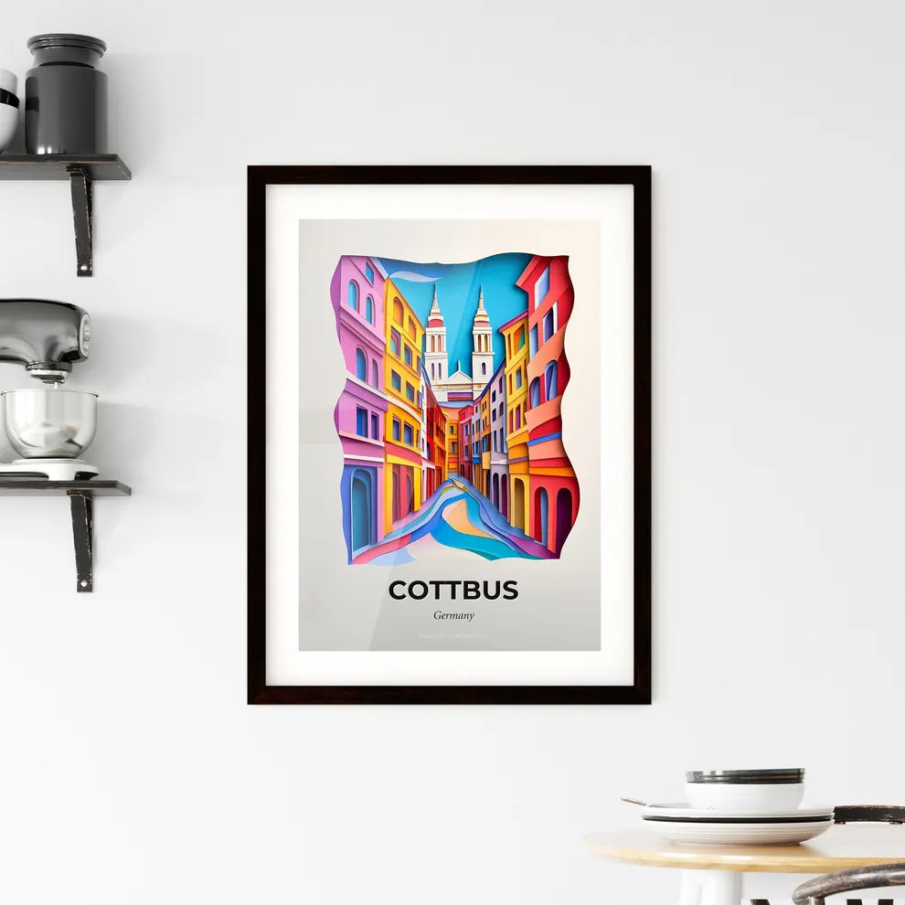 Vivid Cottbus, Germany, Framed Wall Art