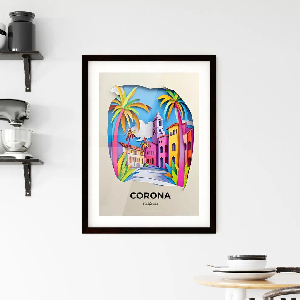 Vivid Corona, California, Framed Wall Art