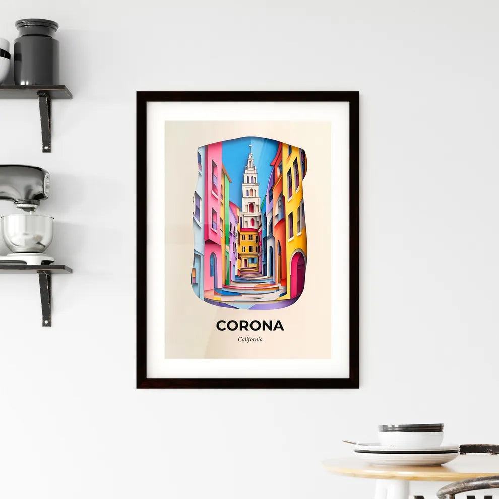 Vivid Corona, California, Framed Wall Art