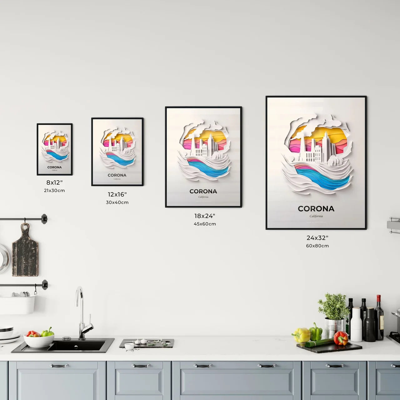 Vivid Corona, California, Kitchen Art