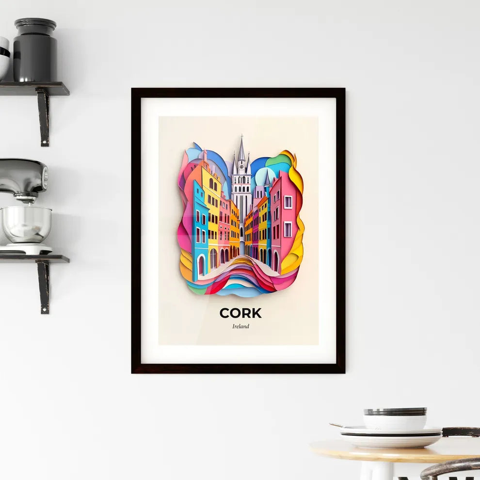 Vivid Cork, Ireland, Framed Wall Art
