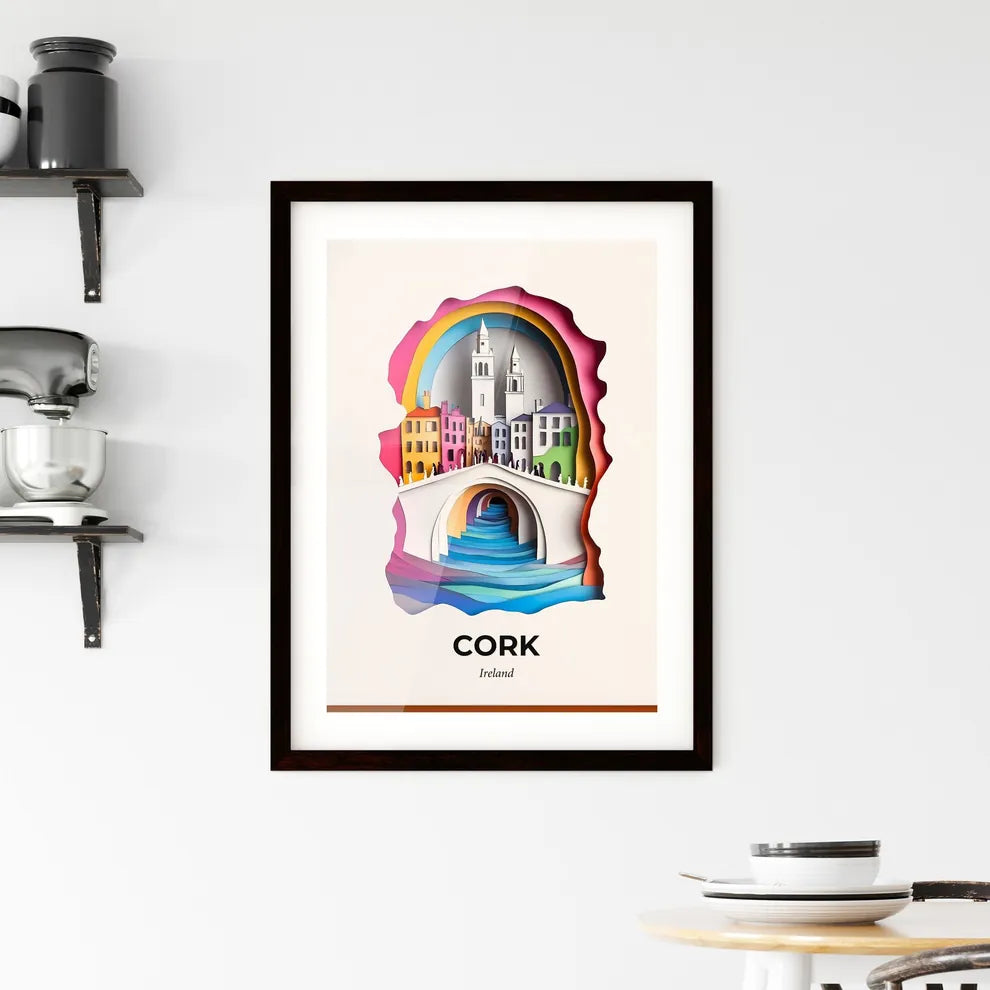 Vivid Cork, Ireland, Framed Wall Art