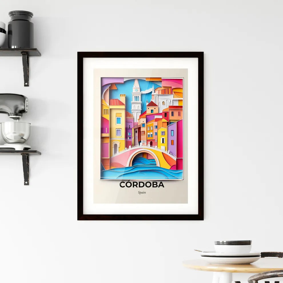 Vivid Córdoba, Spain, Framed Wall Art