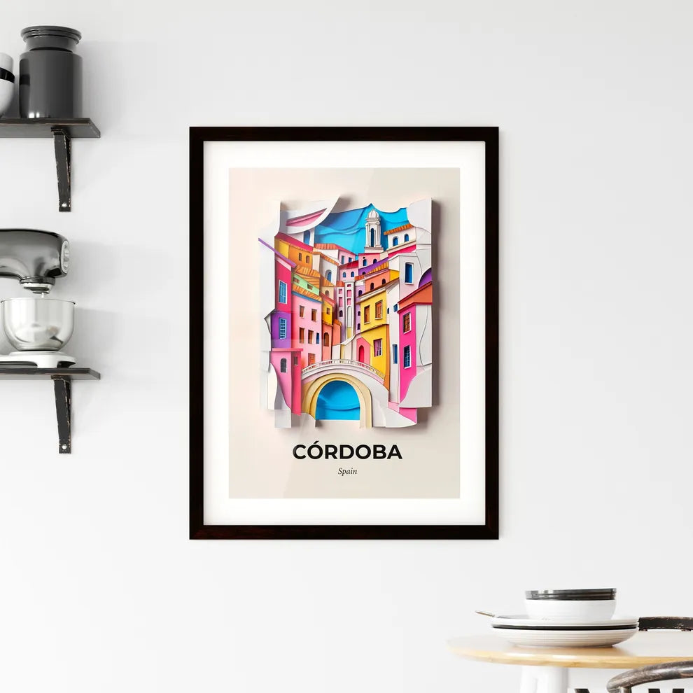Vivid Córdoba, Spain, Framed Wall Art