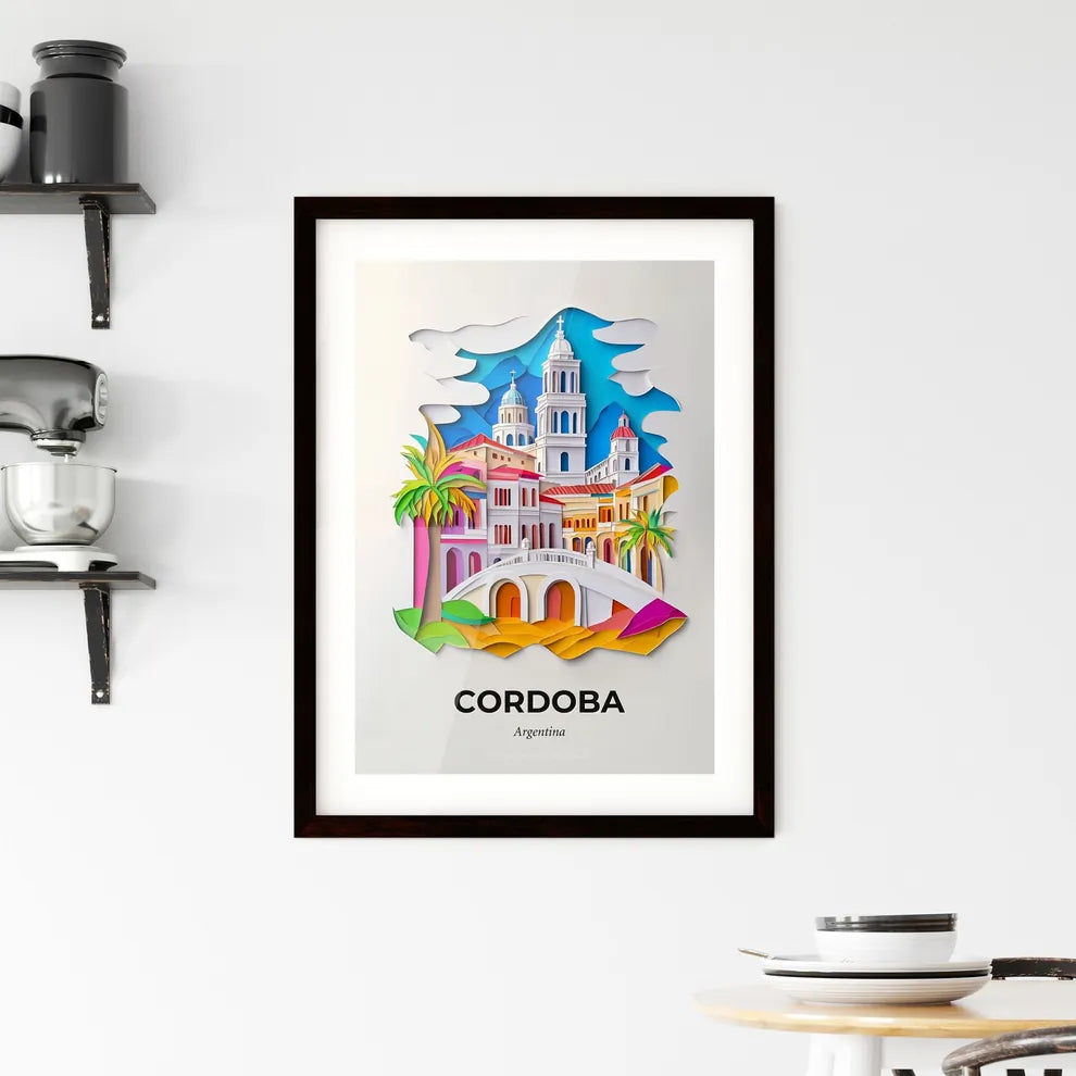 Vivid Cordoba, Argentina, Framed Wall Art