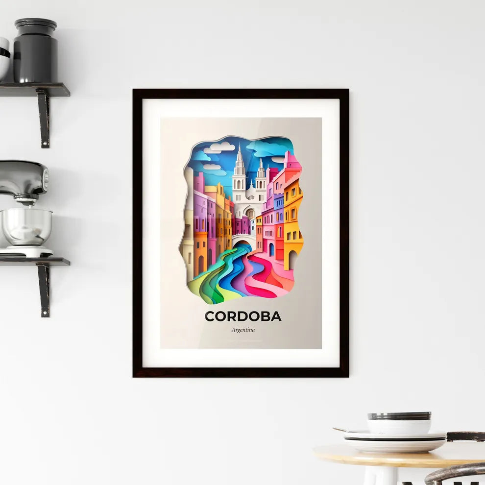 Vivid Cordoba, Argentina, Framed Wall Art