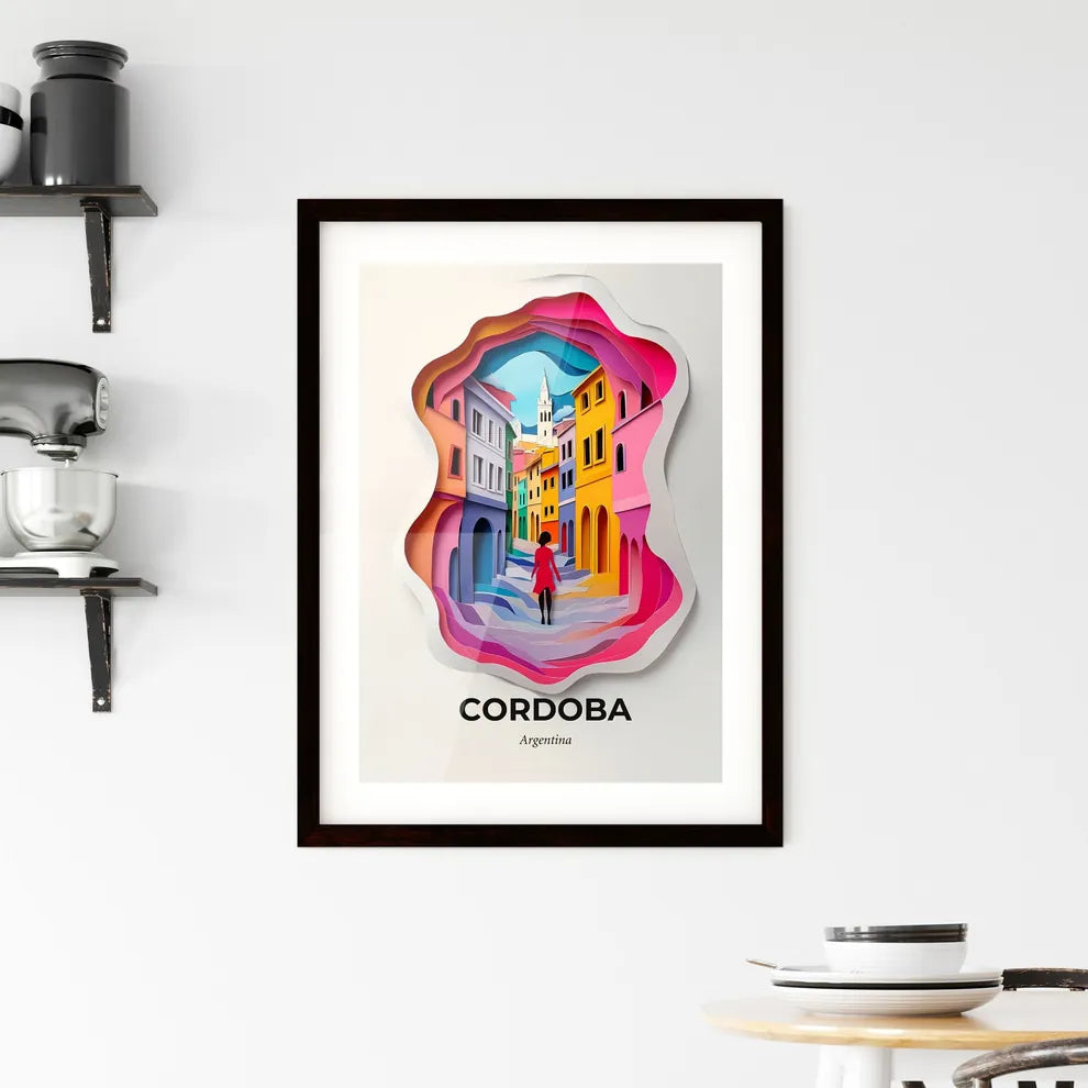 Vivid Cordoba, Argentina, Framed Wall Art