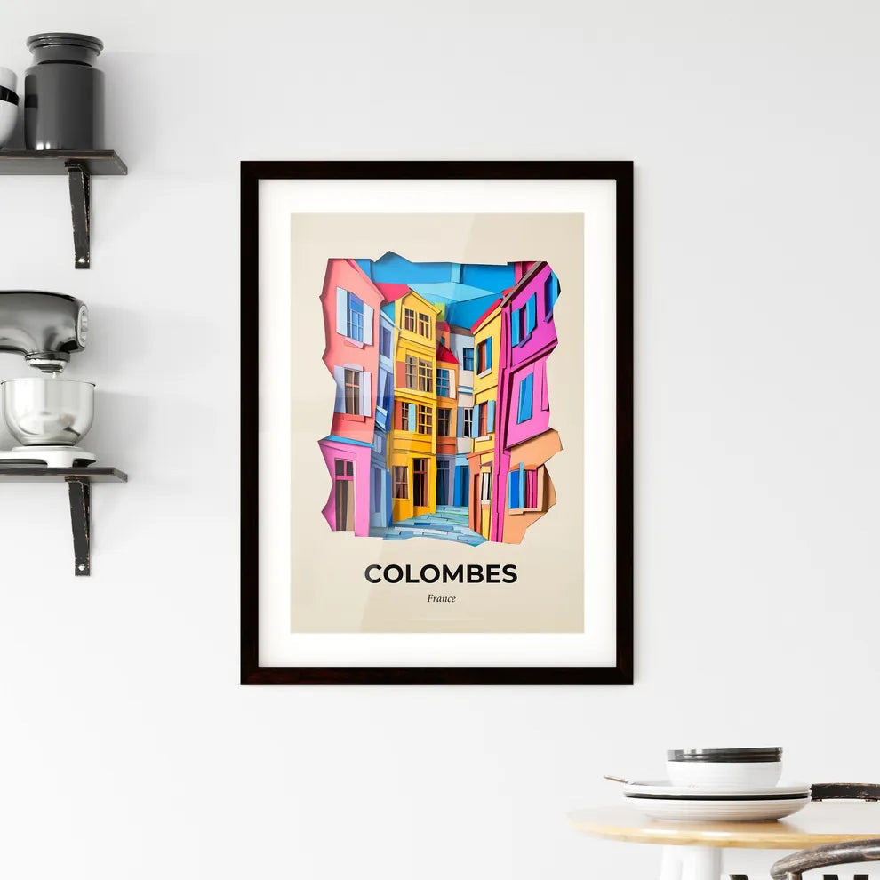 Vivid Colombes, France, Framed Wall Art