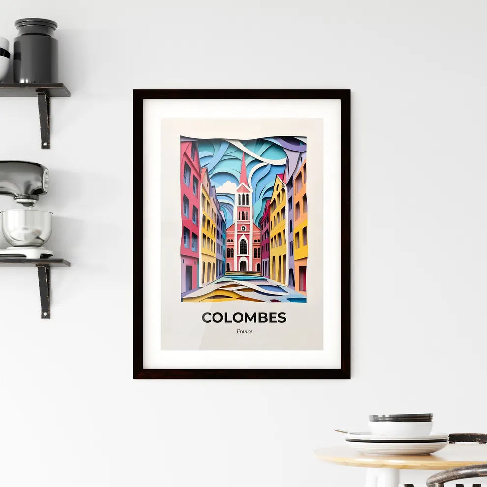 Vivid Colombes, France, Framed Wall Art