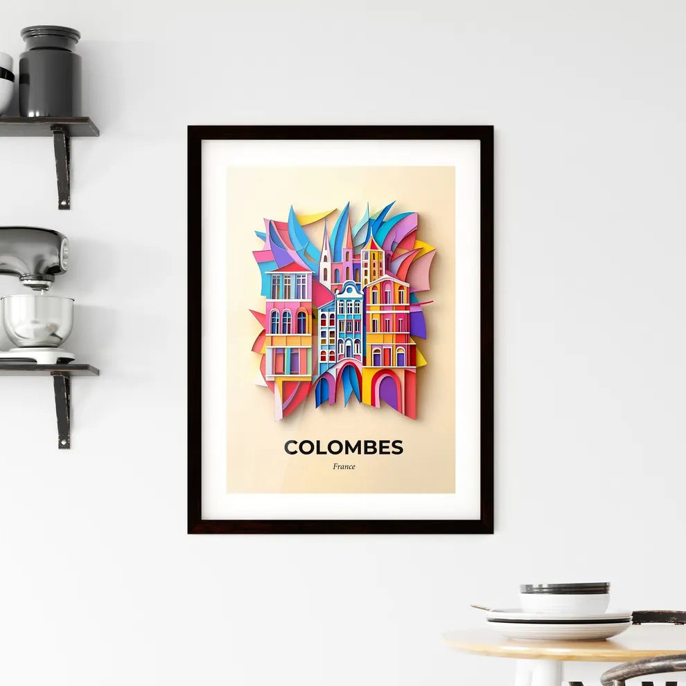Vivid Colombes, France, Framed Wall Art