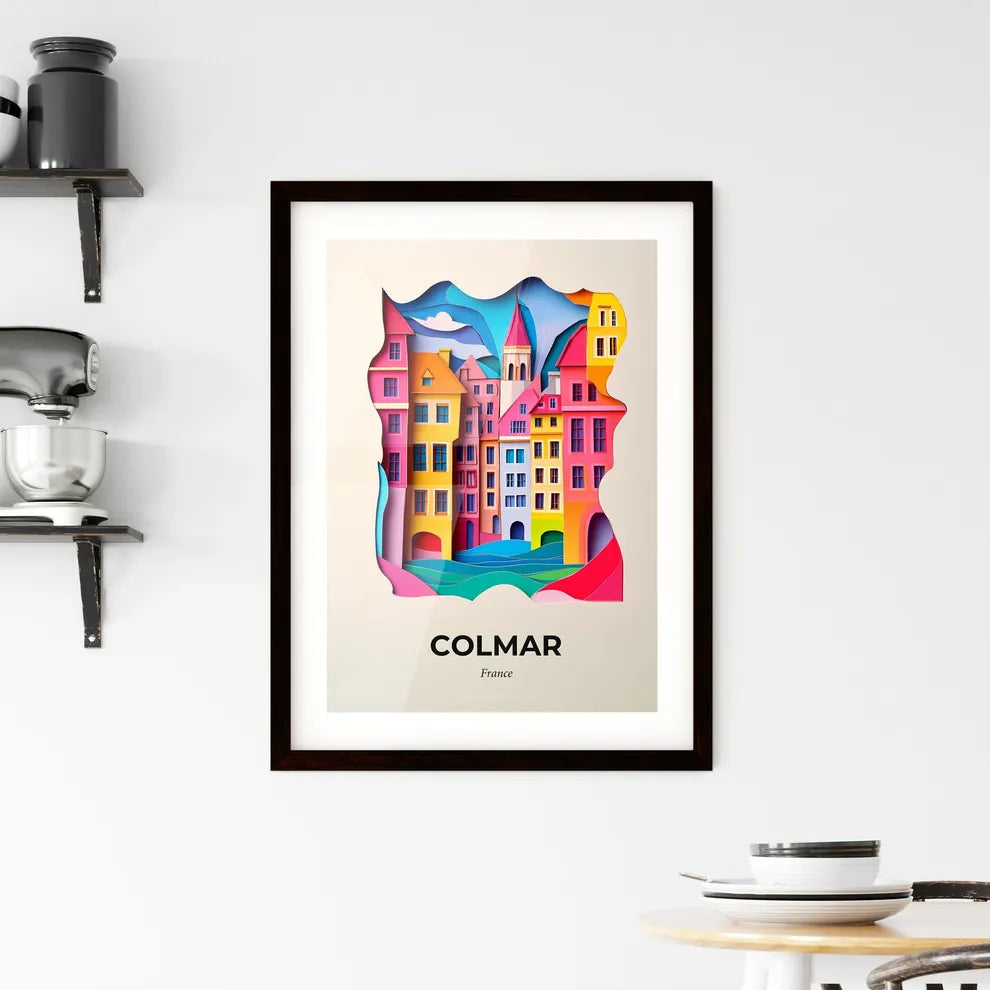 Vivid Colmar, France, Framed Wall Art