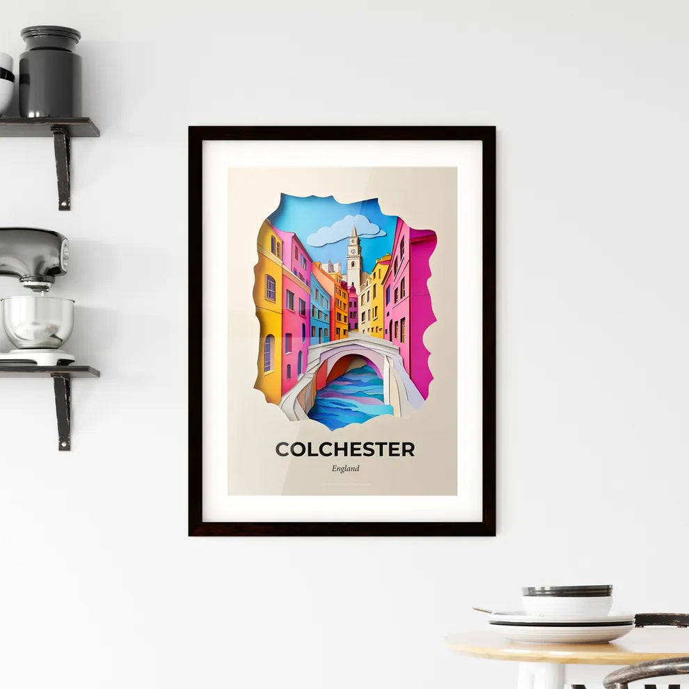 Vivid Colchester, England, Framed Wall Art