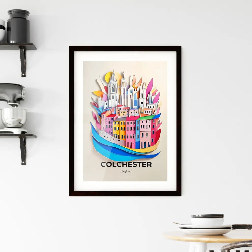 Vivid Colchester, England, Framed Wall Art