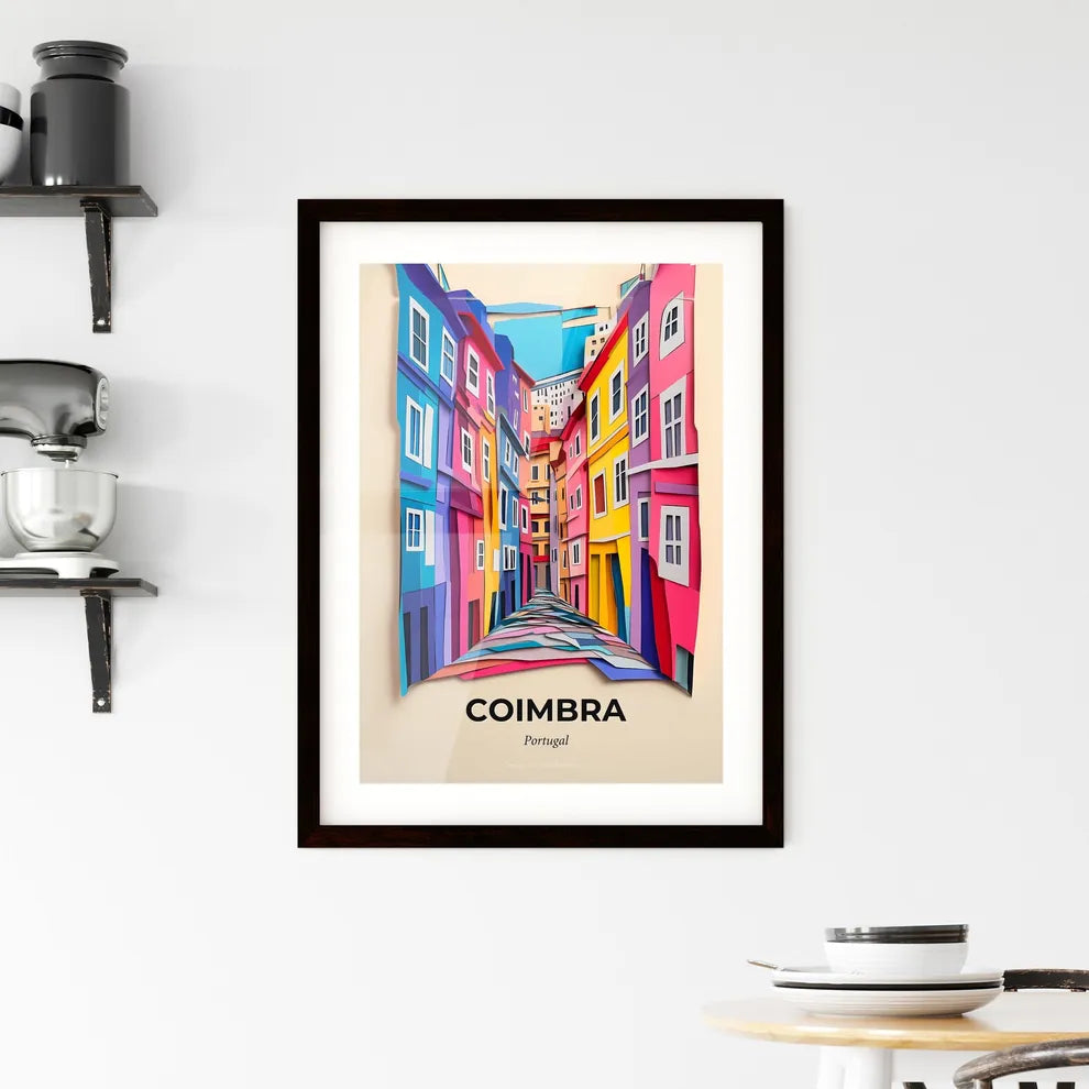 Vivid Coimbra, Portugal, Framed Wall Art