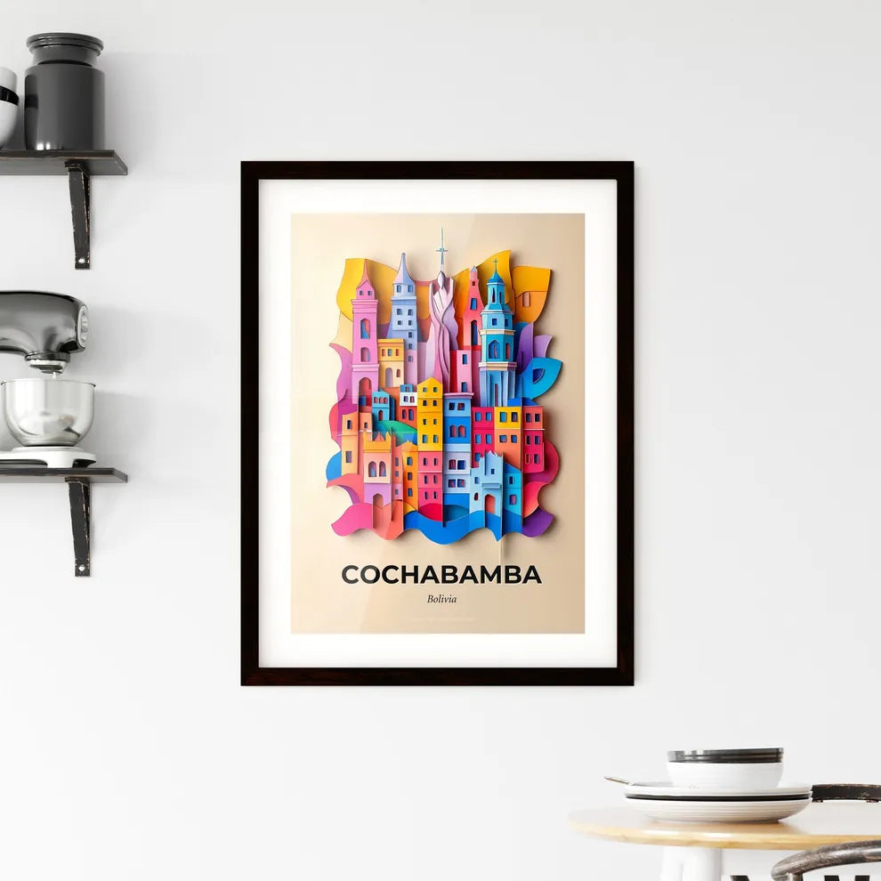 Vivid Cochabamba, Bolivia, Framed Wall Art