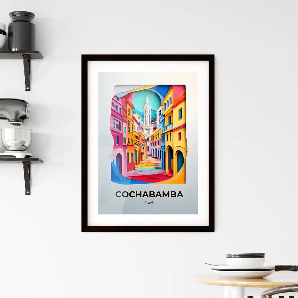 Vivid Cochabamba, Bolivia, Framed Wall Art