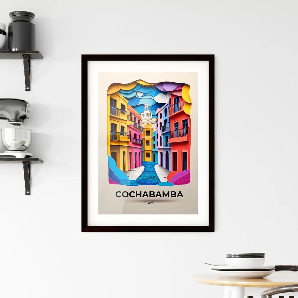 Vivid Cochabamba, Bolivia, Framed Wall Art