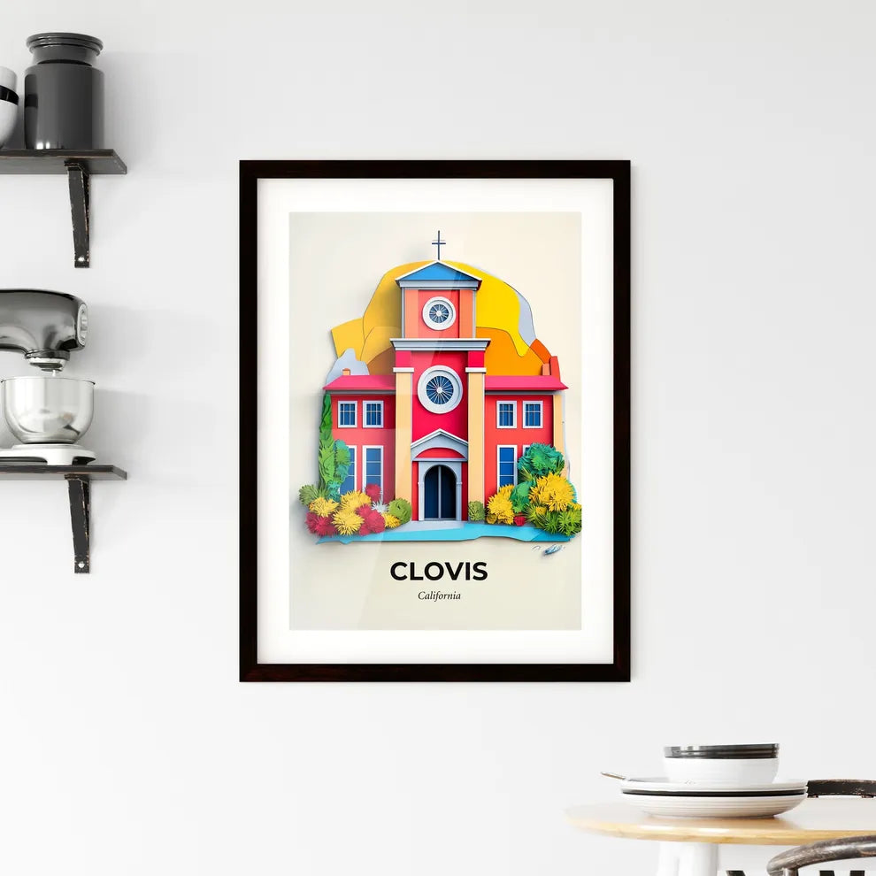 Vivid Clovis, California, Framed Wall Art