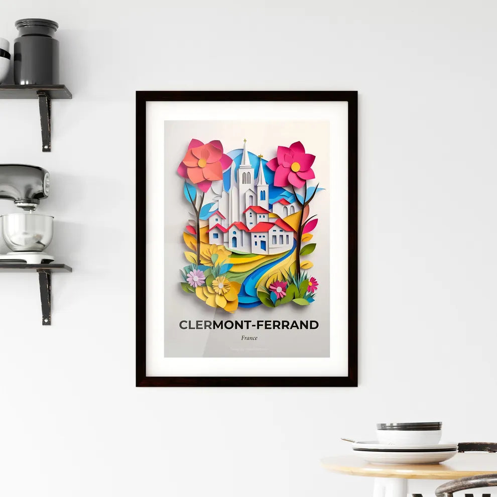 Vivid Clermon, Framed Wall Art