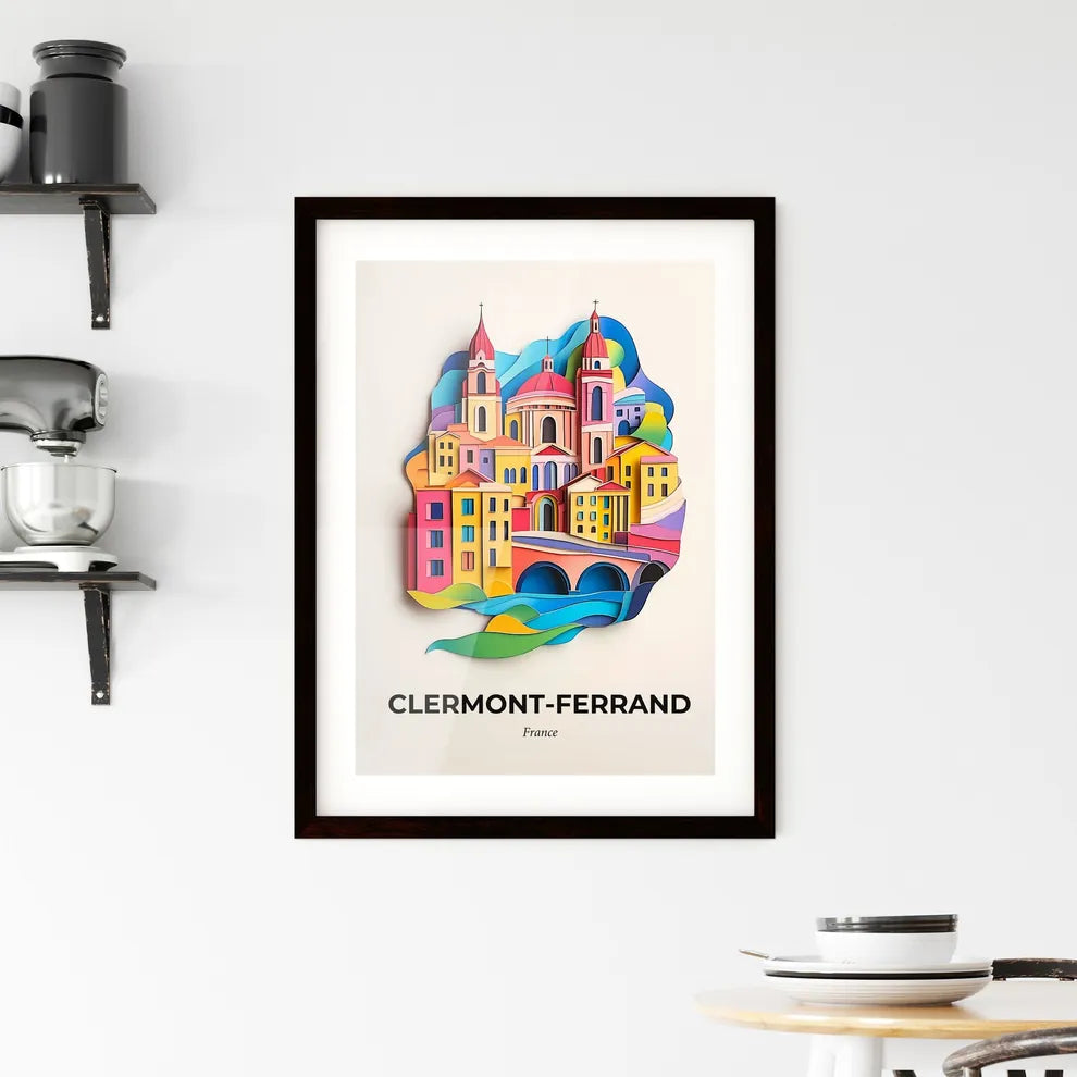 Vivid Clermon, Framed Wall Art