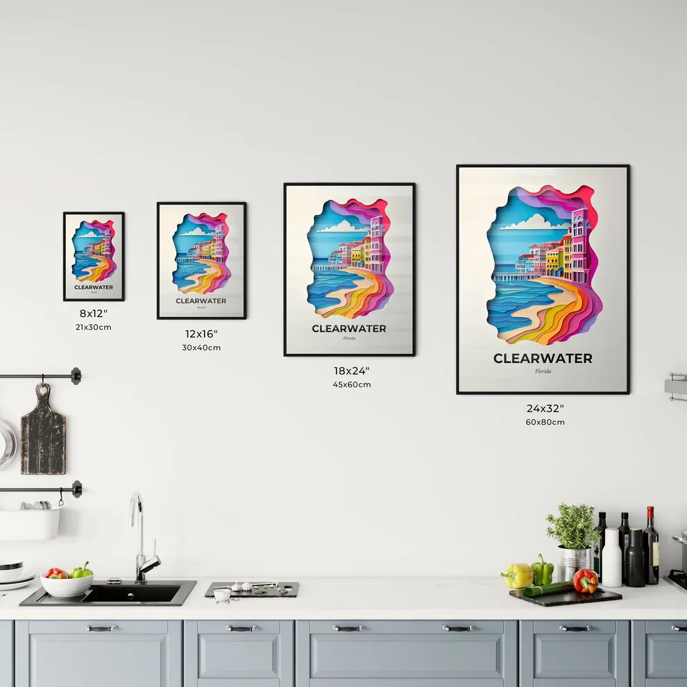 Vivid Clearwater, Florida, Kitchen Art