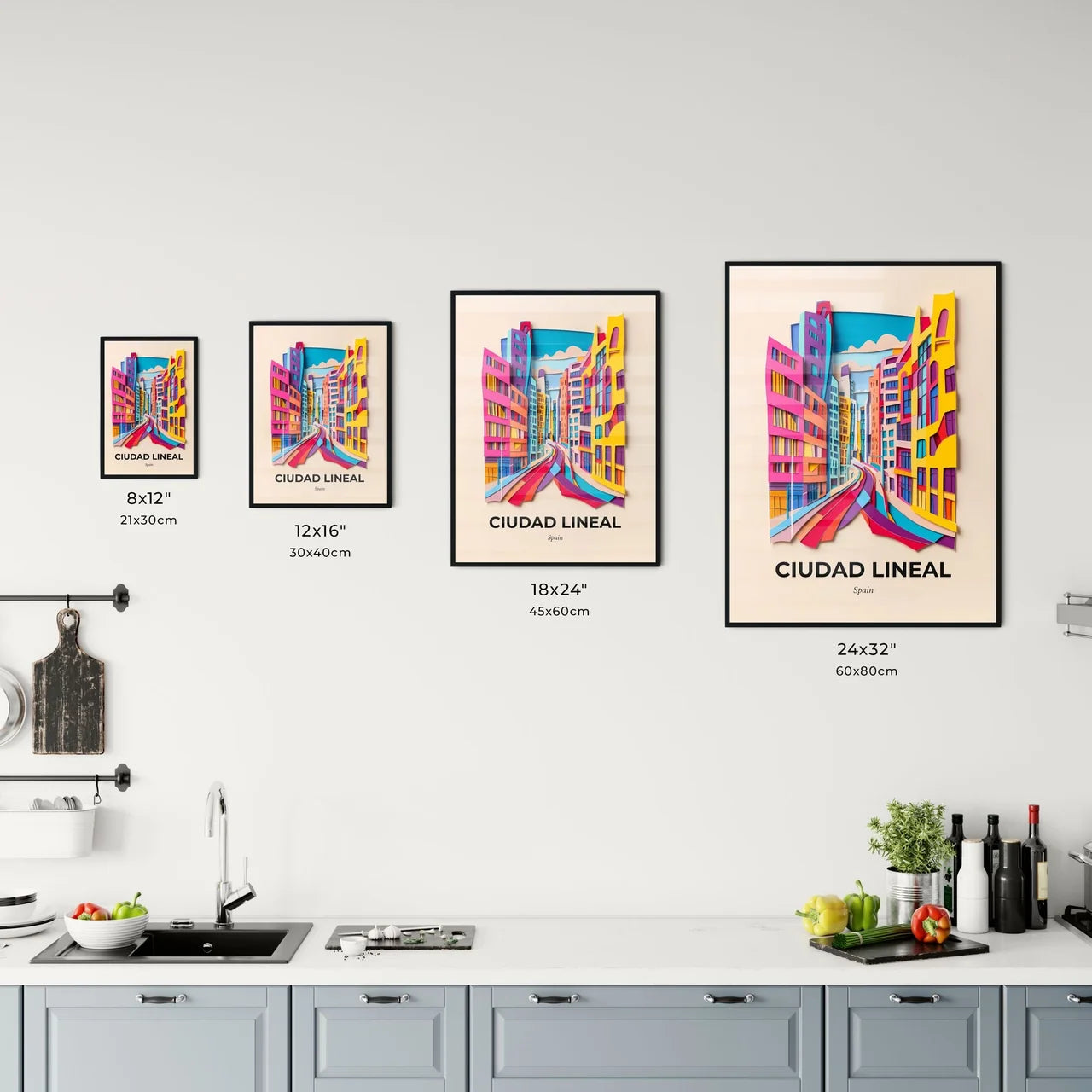 Vivid Ciudad Lineal, Spain, Kitchen Art