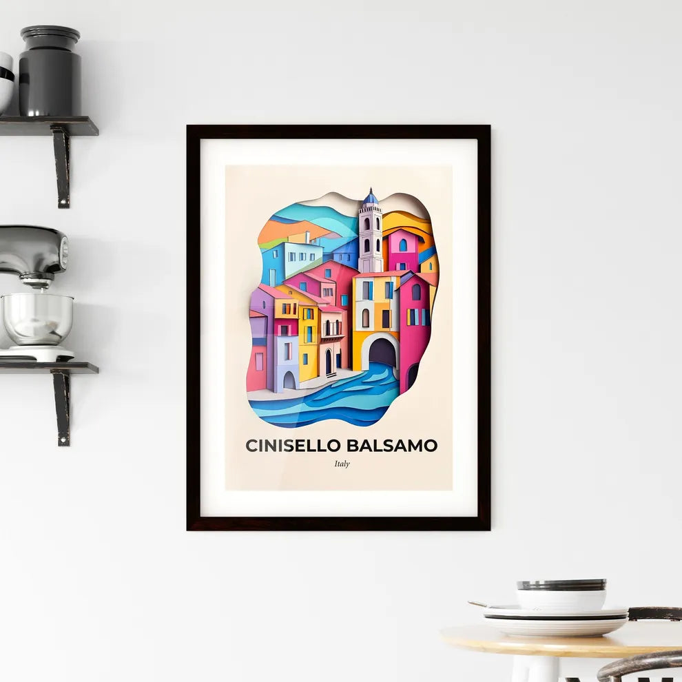 Vivid Cinisello Balsamo, Italy, Framed Wall Art